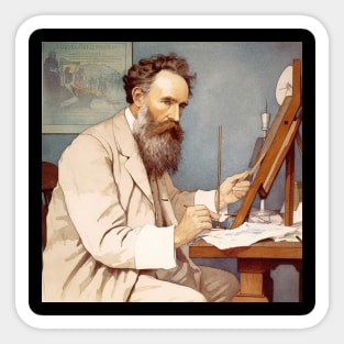 Wilhelm Conrad Roentgen Sticker